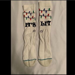 NWOT Stance Christmas Socks